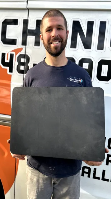 Mike Patterson, owner of E&A Mechanical